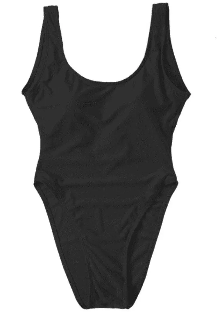 Zaful Black One Piece Swimsuit - Image 3