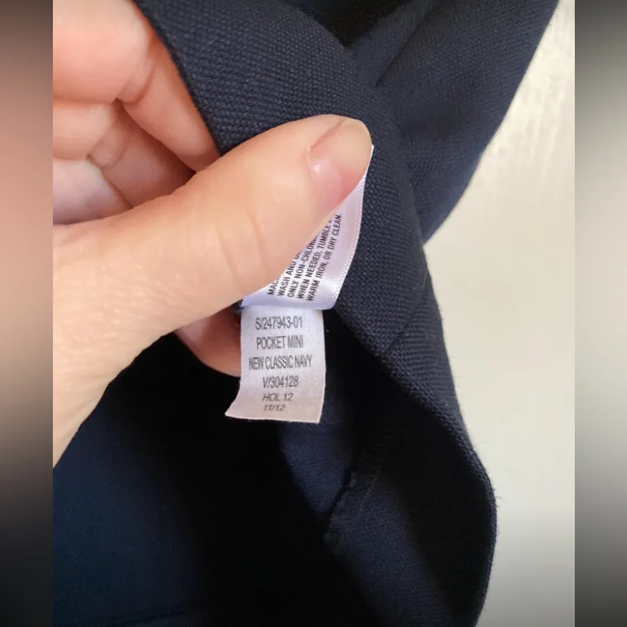 Gap Black Zipper Mini Skirt - Image 5