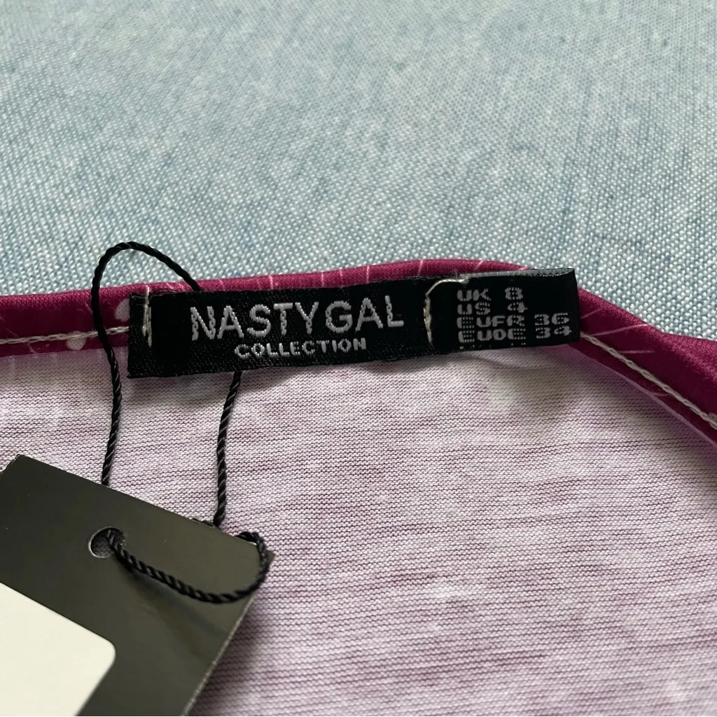 🛎️ 5/$20 NWT Nasty Gal Night and Day Sky Pajama Short Set Size 4 - Image 4