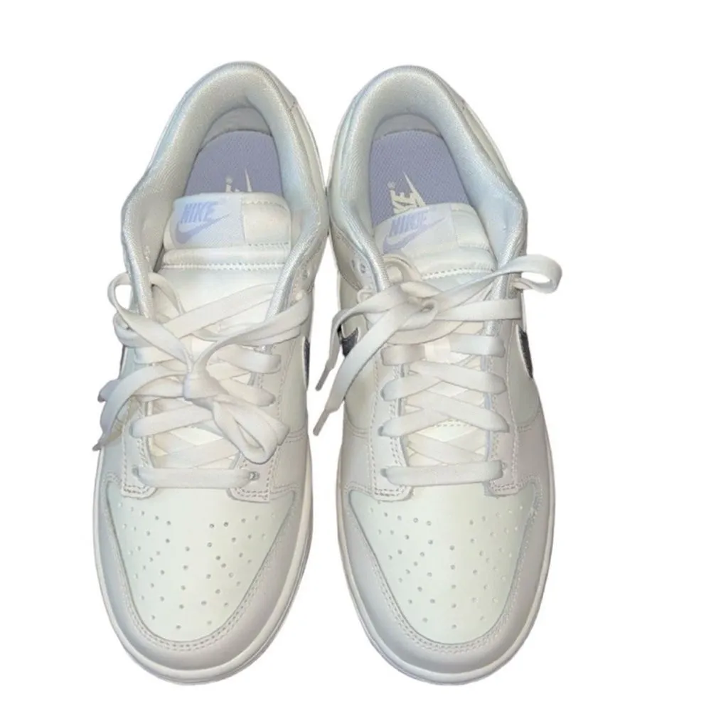 Nike Dunk Low Top White Women's Sneakers(Size 7.5) - Image 2