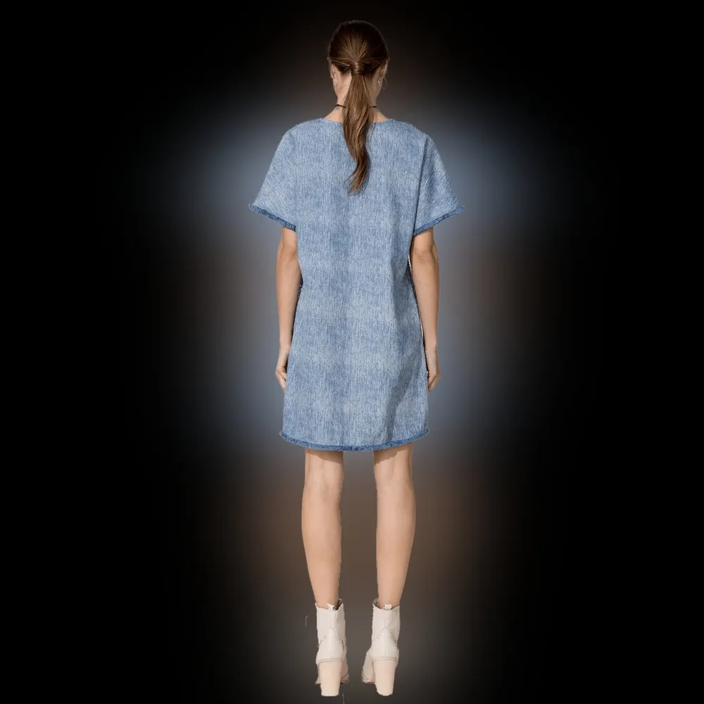 Miss Me Sequin Mini Shift Dress - Image 3