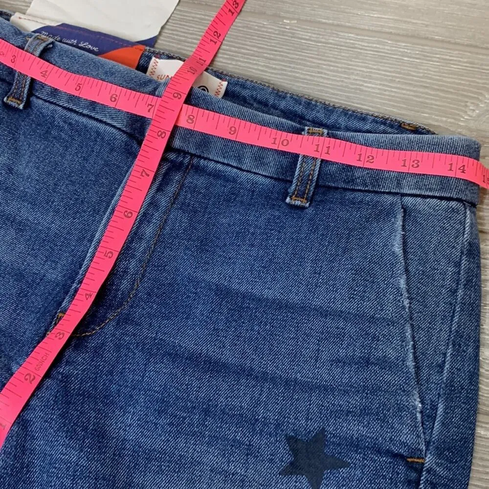 NWT Anthropologie Sundry Stars Relaxed Straight Jeans sz 26 - Image 8