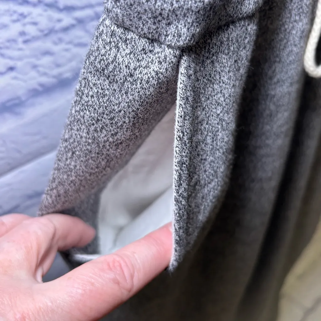 Roots Canada Cabin Collection Womens Jumpsuit Grey Med Athleisure Luxe Comfort - Image 4