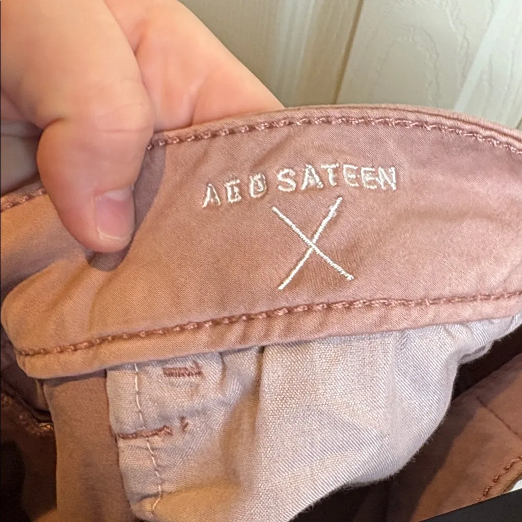 American Eagle | Light Pink “Super Hi-Rise” Jegging Skinny Jeans Size 12 Regular - Image 4