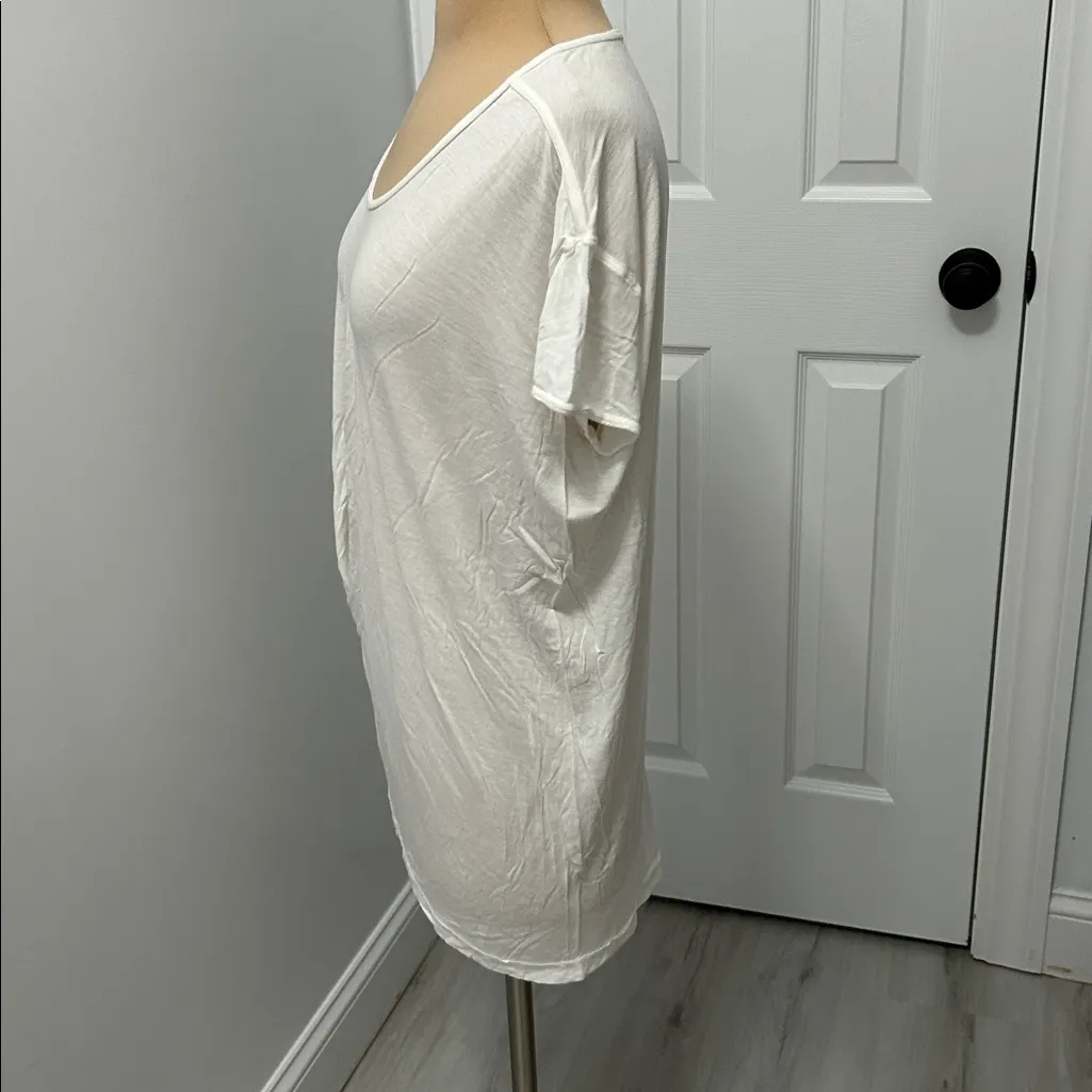 Rick Owens Babel S/S 19 Hiked Drape Tee Size undefined - Image 3