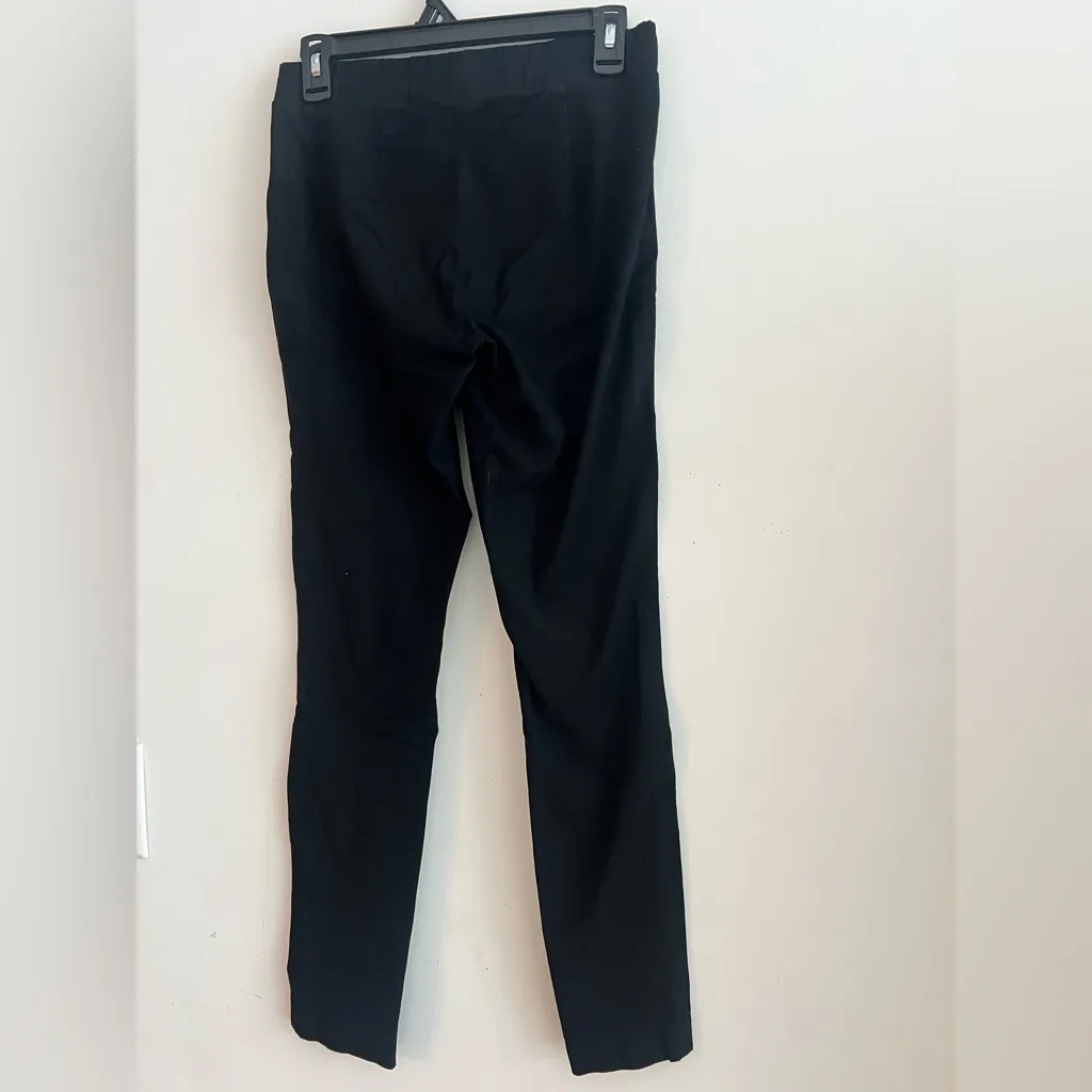 Theory Shawn Ponte Black Slimming Pull-On Leggings Size 2 - Image 3