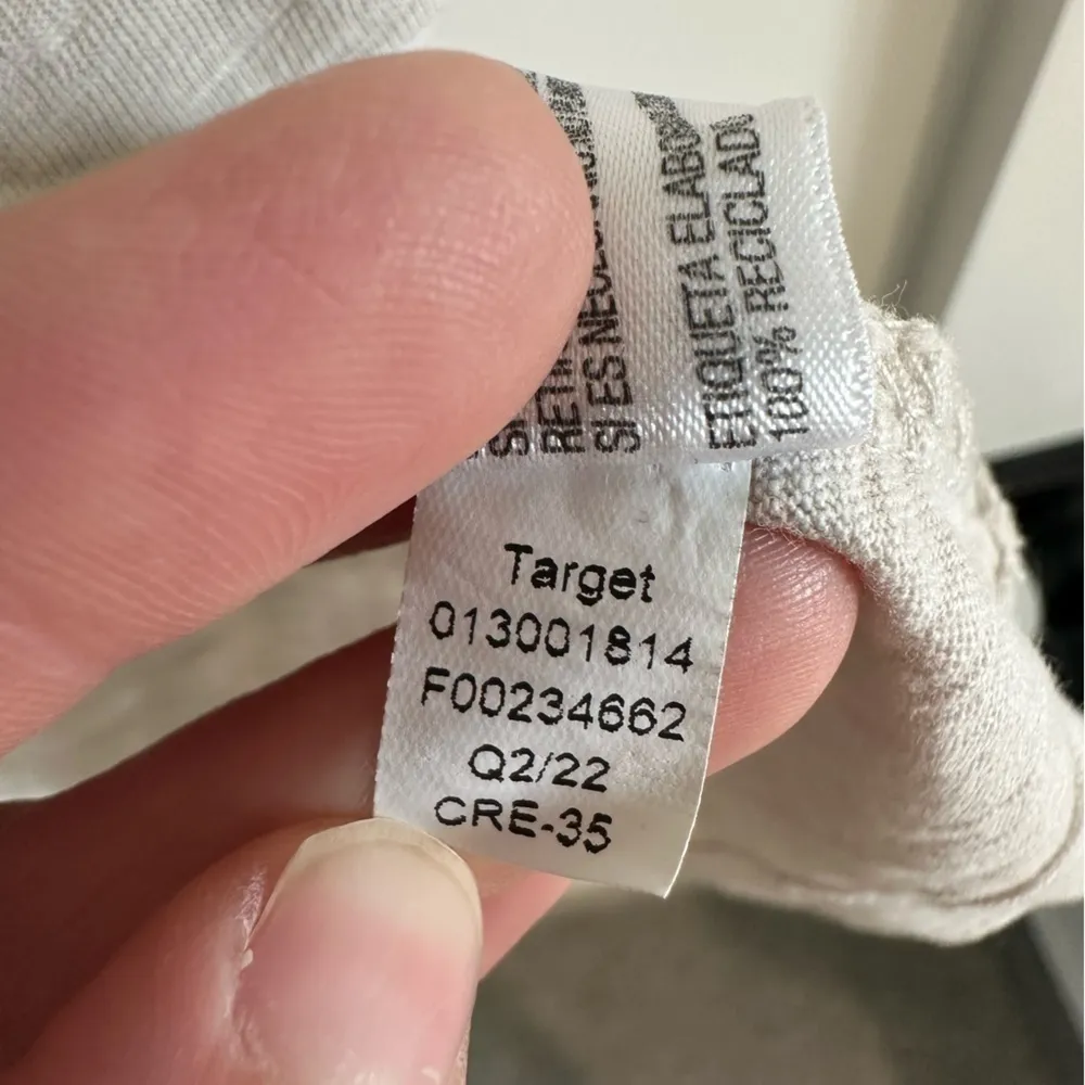 Universal Thread Women's S Vneck Tee Shirt Taupe Marl 100% Cotton Casual Basic - Image 7