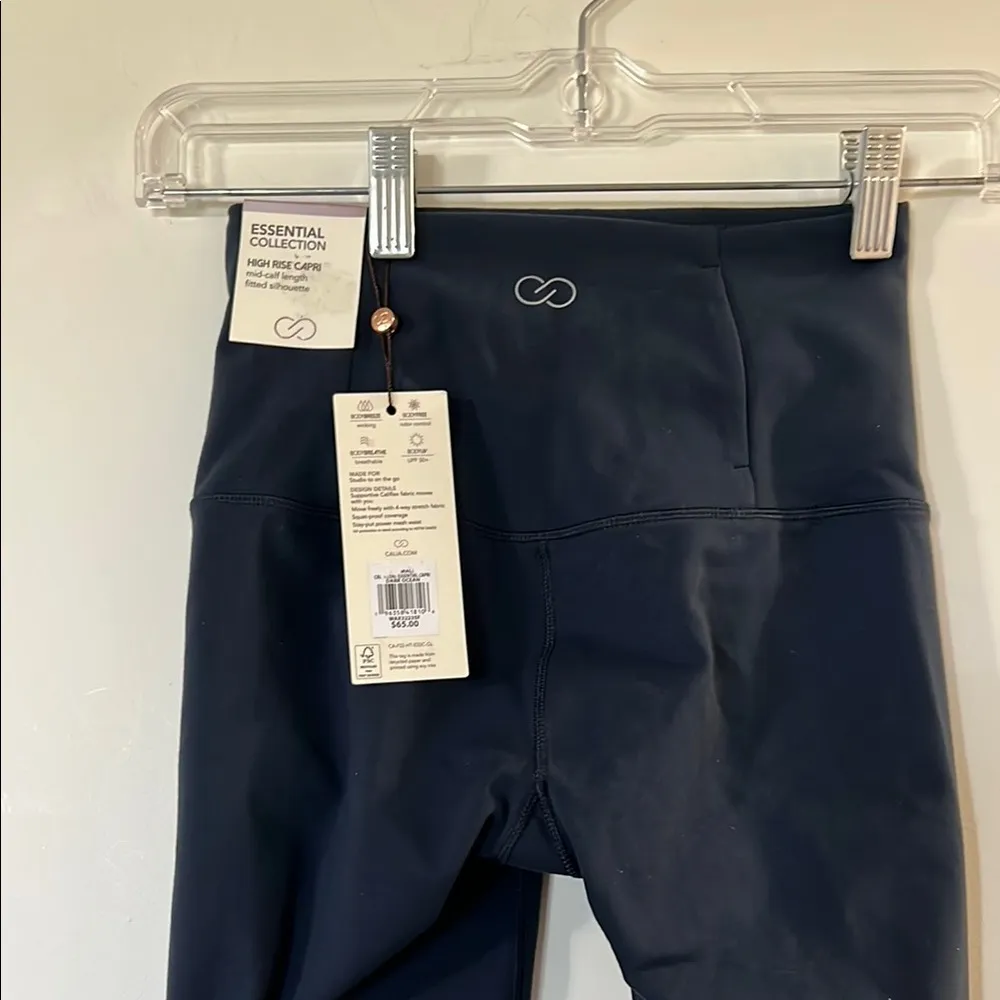 CALIA by Carrie Underwood Blue Leggings Stretchy Fit Size XXS - Image 6