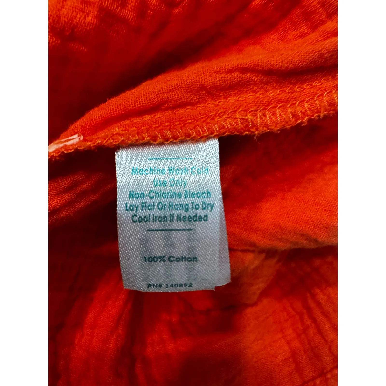 Marine Layer Corine Double Cloth Ombre Pink Dip Dye Gauze Cotton Maxi Dress XS - Image 7