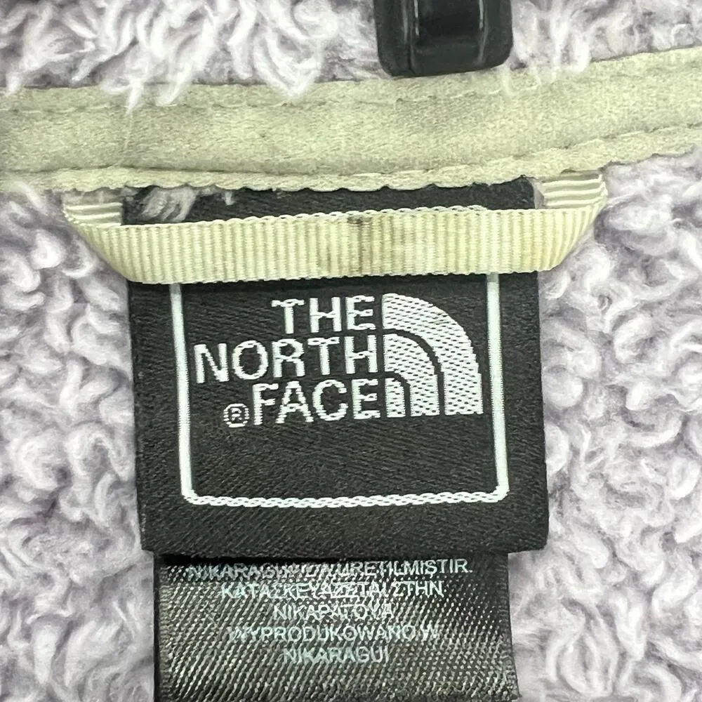 The North Face Osito Fleece Jacket Womens M Purple Full Zip Pockets Outdoors - Image 13