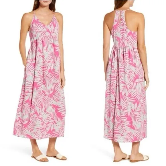 Gibson Tropical Breeze Maxi Dress Size Medium - Image 2