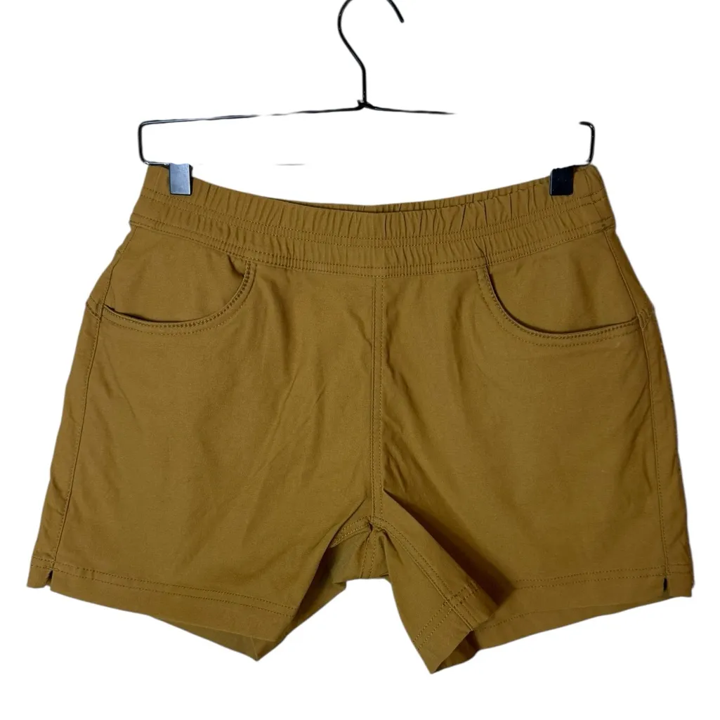 Prana Women’s Sz 6 Halle E-Waist Shorts II in Antique Bronze 5” Inseam - Image 2