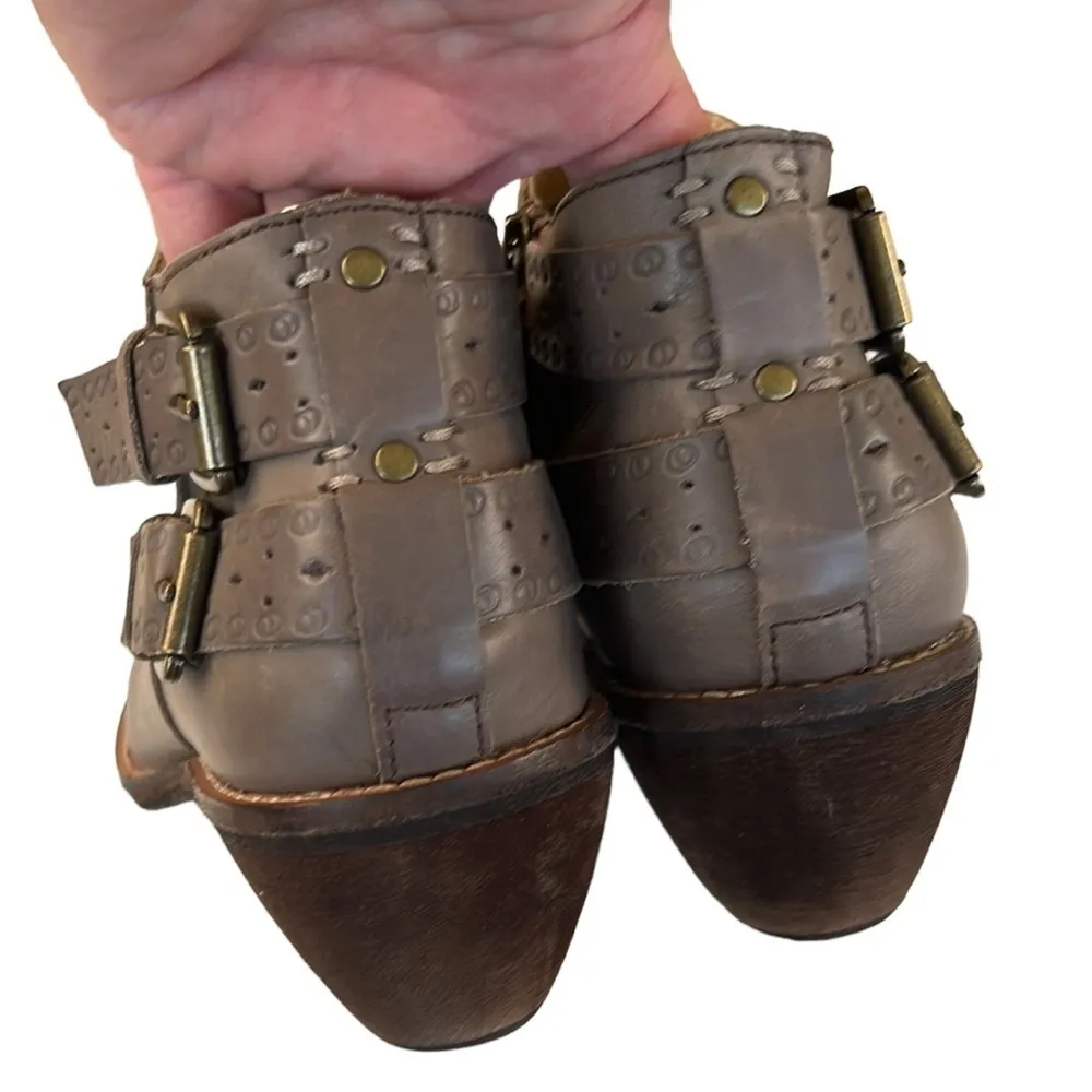 EUC Anthro / Latigo Prema Leather Booties - Image 5