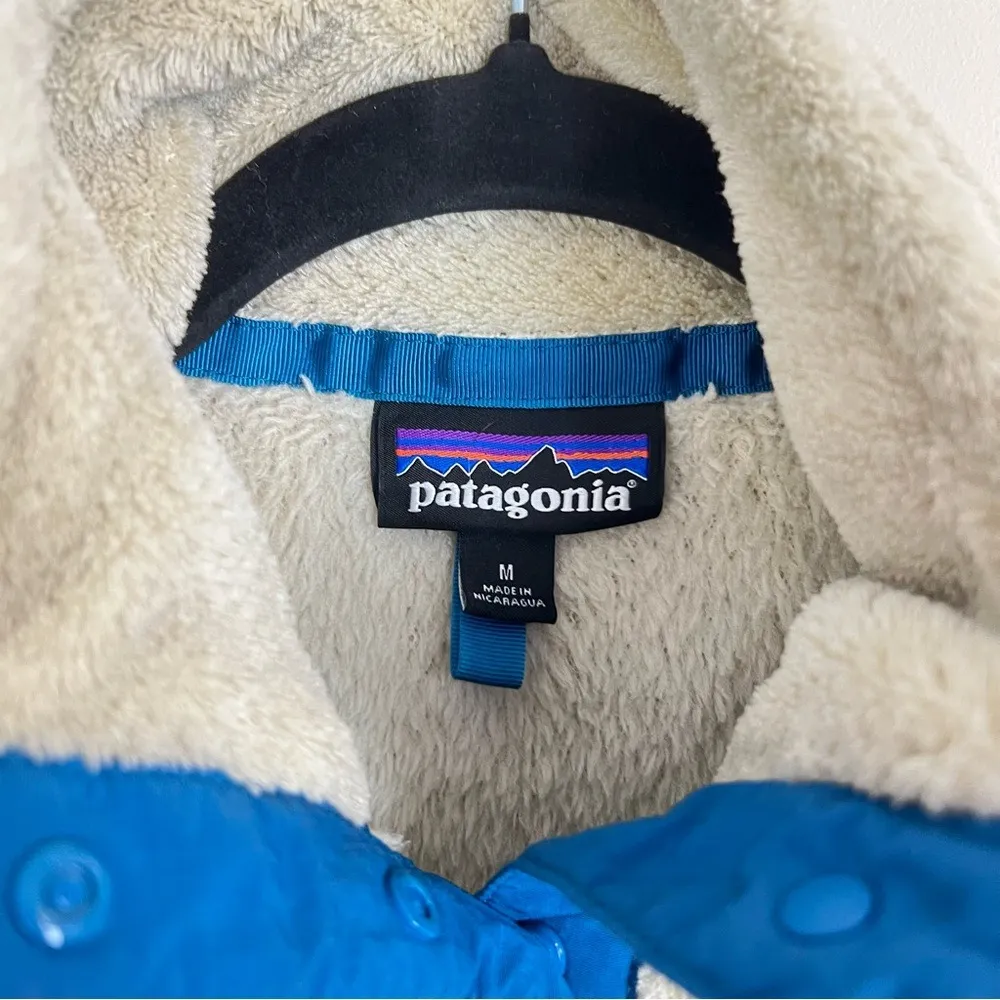 Patagonia Women's Re-Tool Snap-T Fleece Pullover Size Medium EUC Cabincore - Image 3