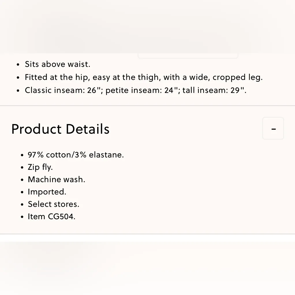 J. Crew Light Blue/white cotton striped cropped Wide Leg Pants.Size Petite30.NWT - Image 6