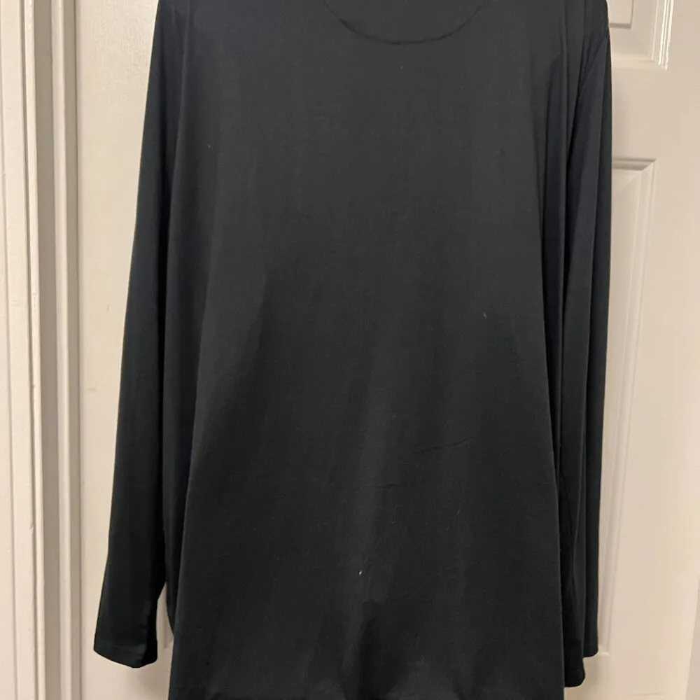 Muk Luks Black Open Front Sweater Size L - Image 4