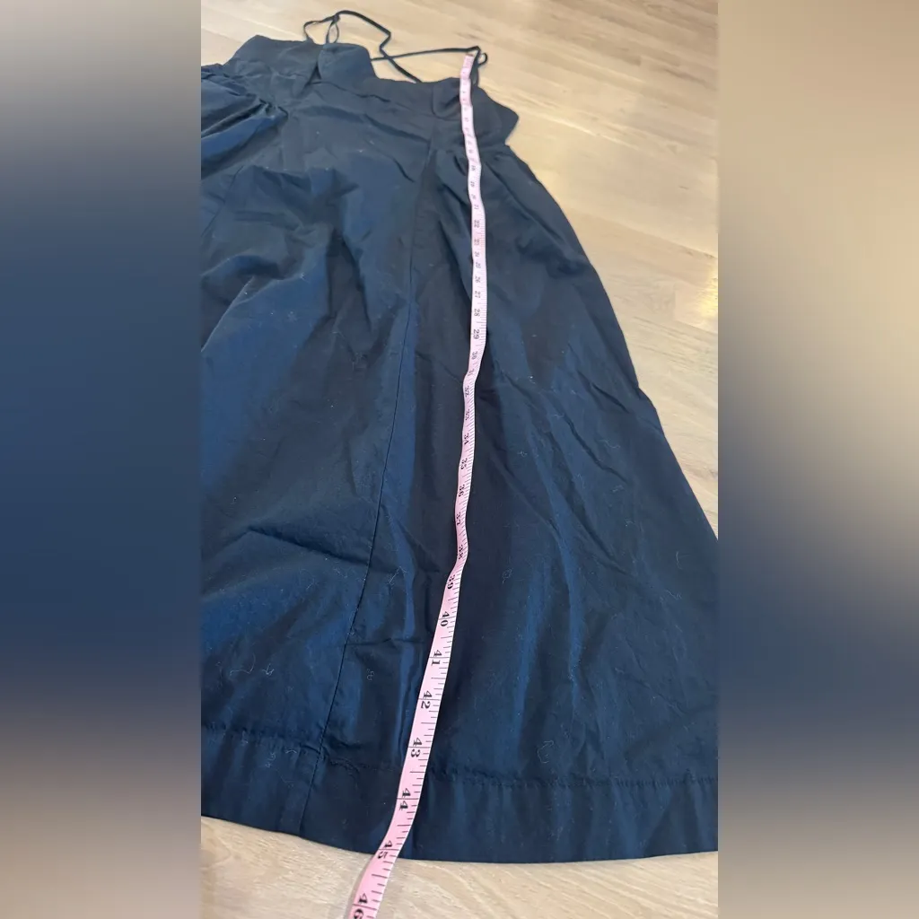 A New Day Women's Sleeveless Dress w/ Pockets  smocking Black Size medium - Image 10