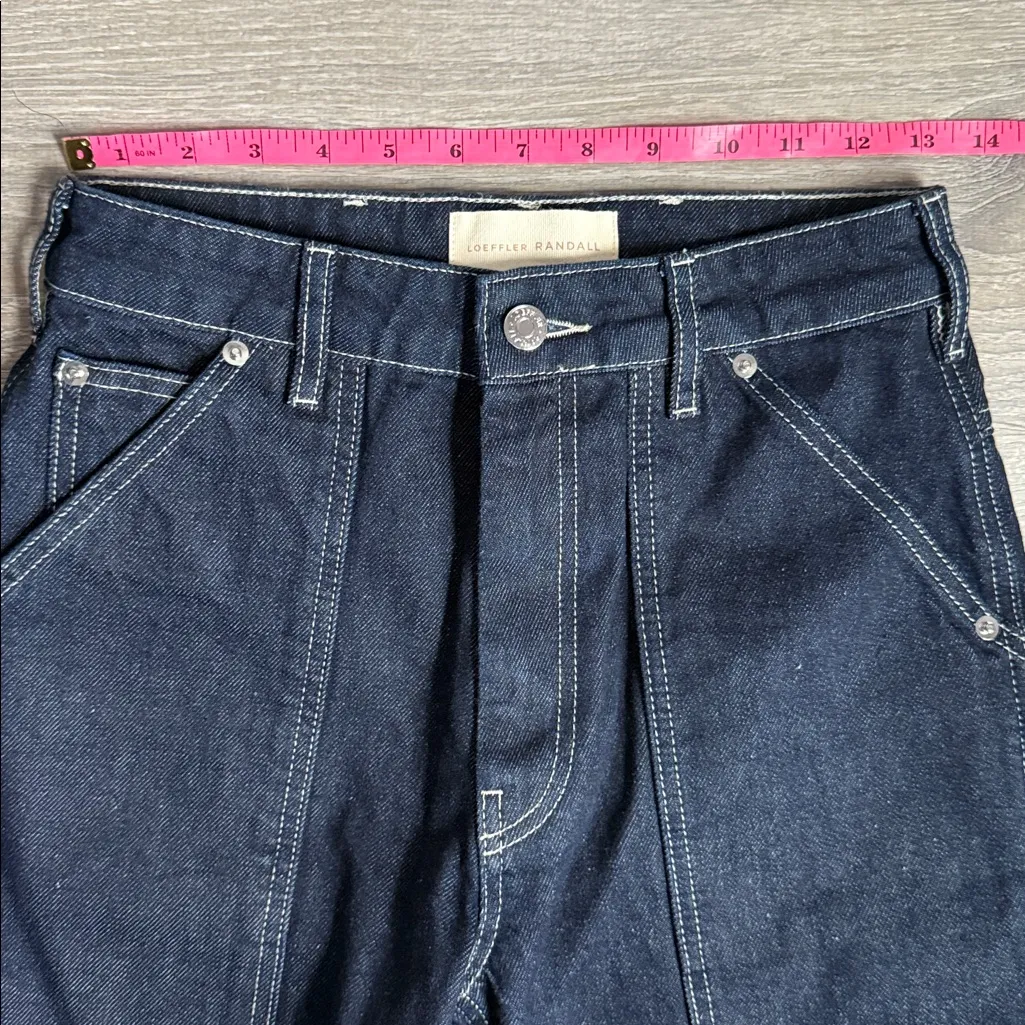 NEW loeffler randall Molly Workwear Jean 0 - Image 5