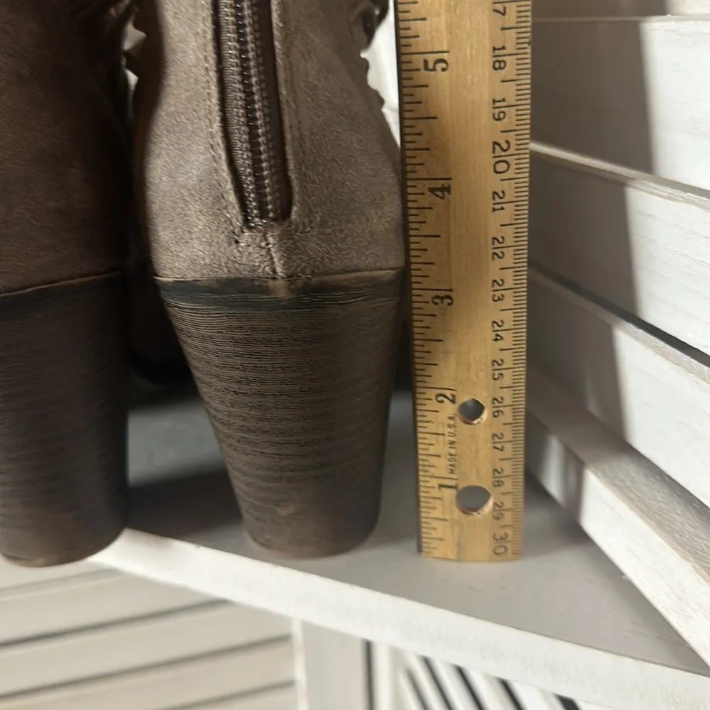 Fergalicious Doe Barley Ankle Bootie Tan - Image 5