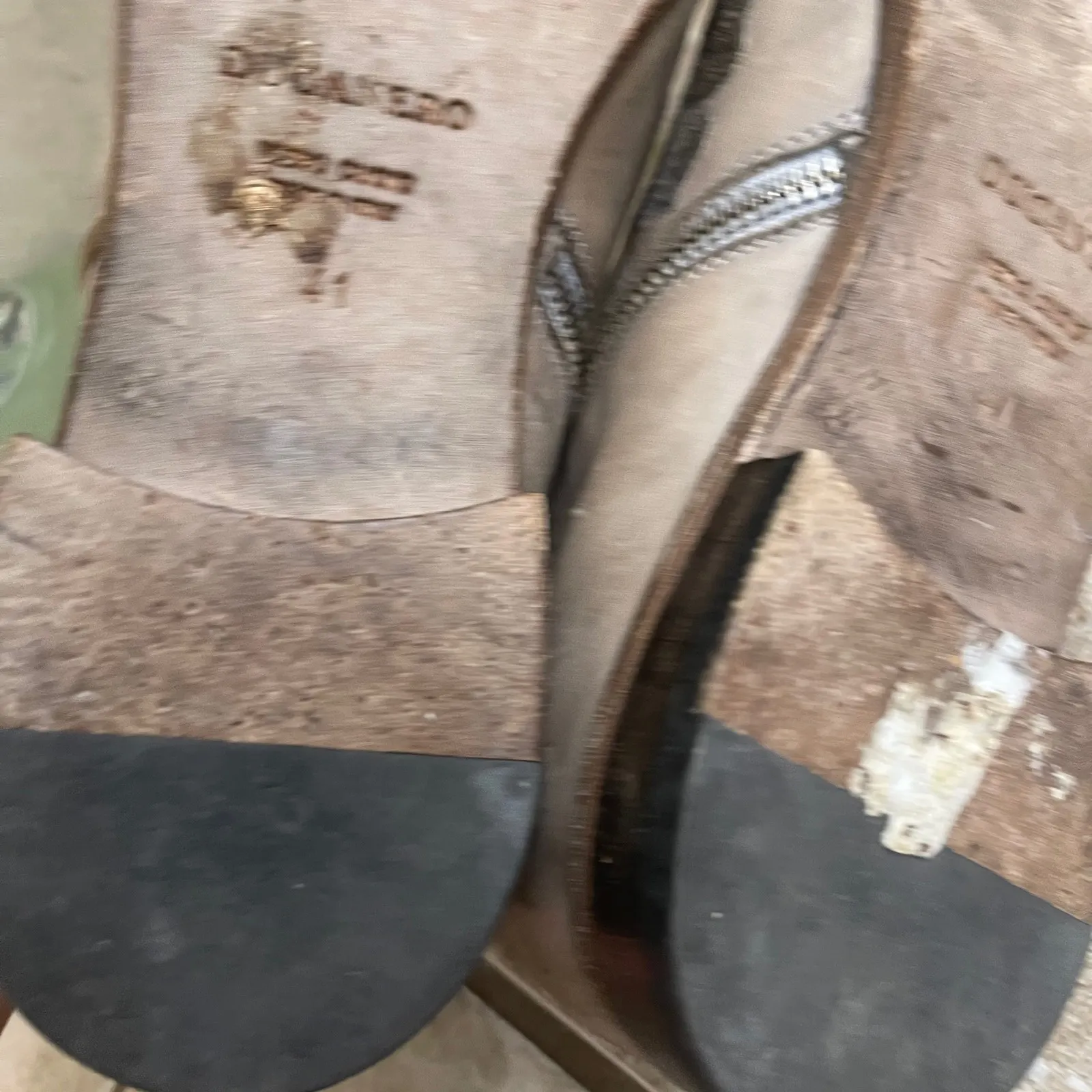 Ducanero Women's Embroidered Ankle Boots sz 41/usa 10Leather Zip Low Heel0 Pink - Image 7