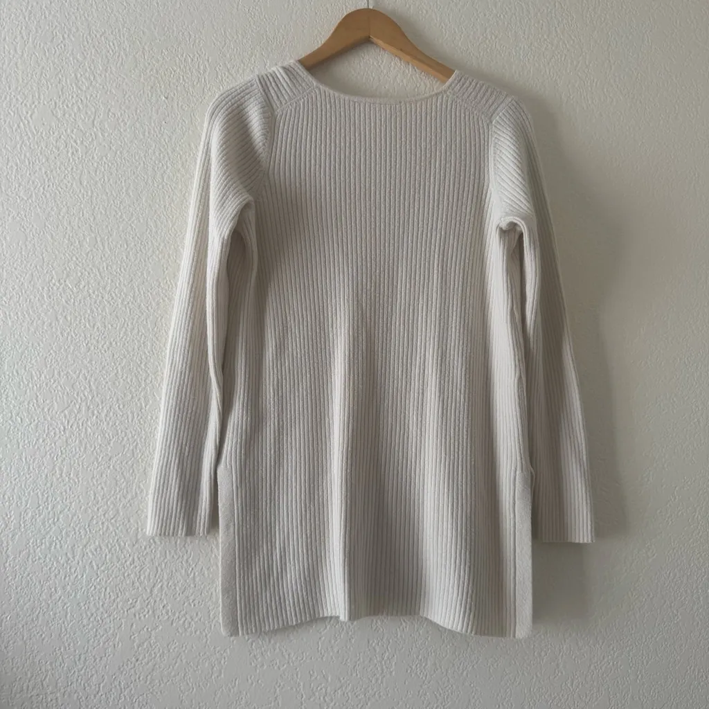 Anthropologie Ett twa Amrita Ribbed Merino Wool Blend Sweater S NEW - Image 4