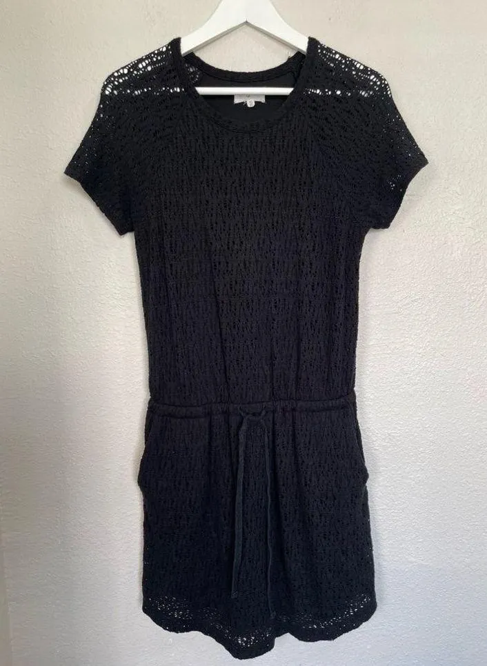 ANTHROPOLOGIE Lou &‎ Grey Lace Crochet Dress Womens Size XS Beach Swim Cover Up - Image 3