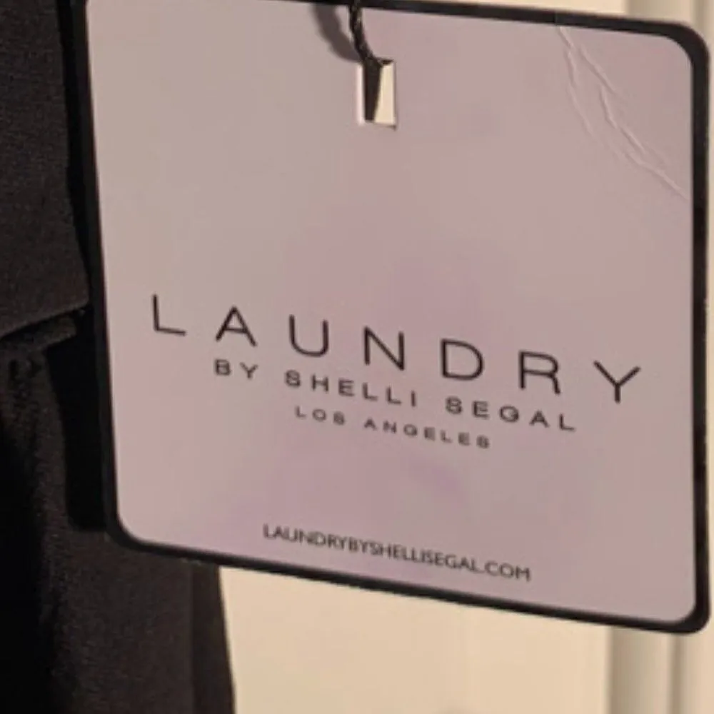 Laundry by Shelli Segal Los Angeles Black Jumpsuit - Image 3