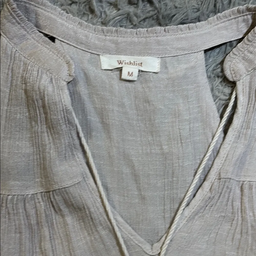 Light Beige Sleeveless Top Wishlist - Image 2