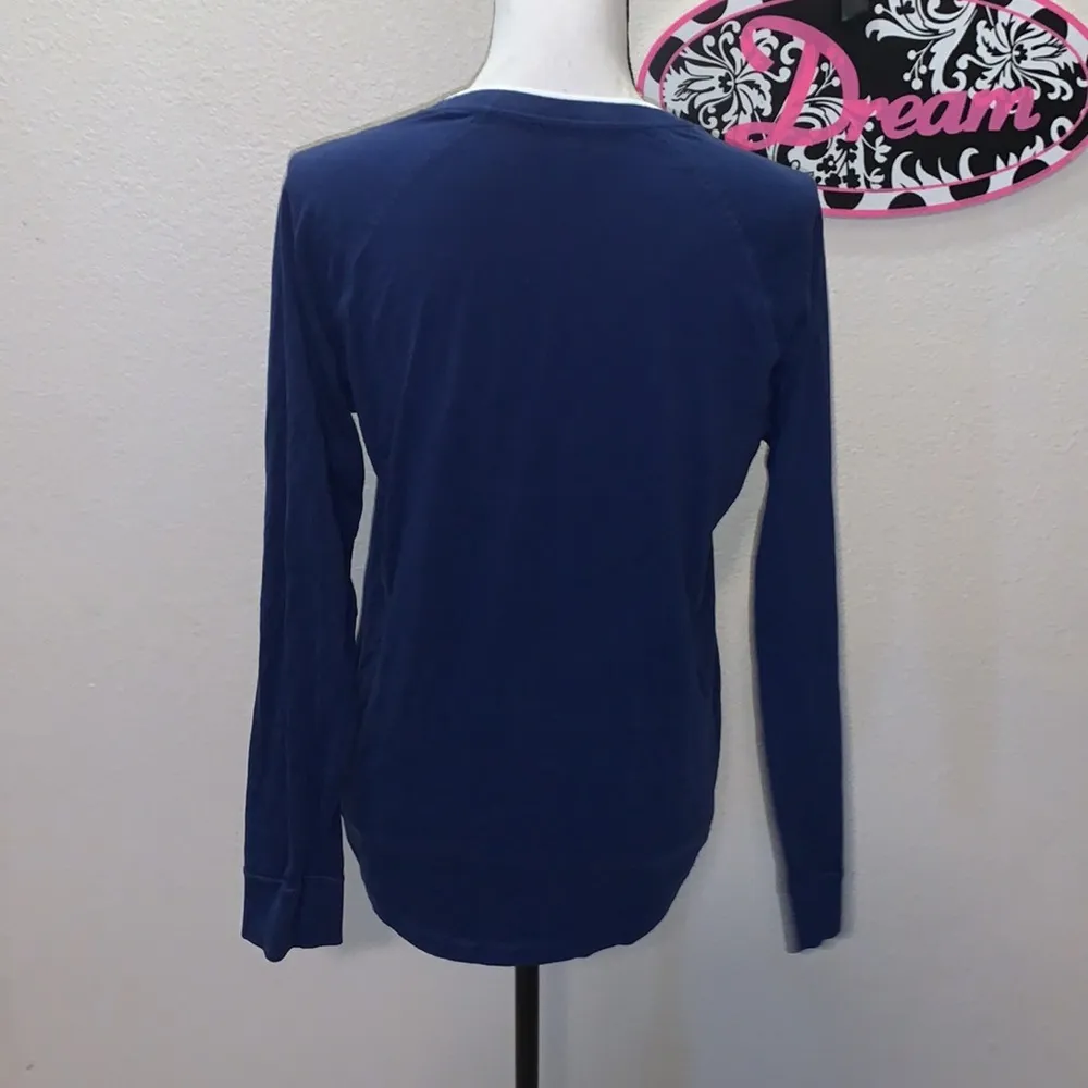 Dip blue 1/4 button v - Image 4