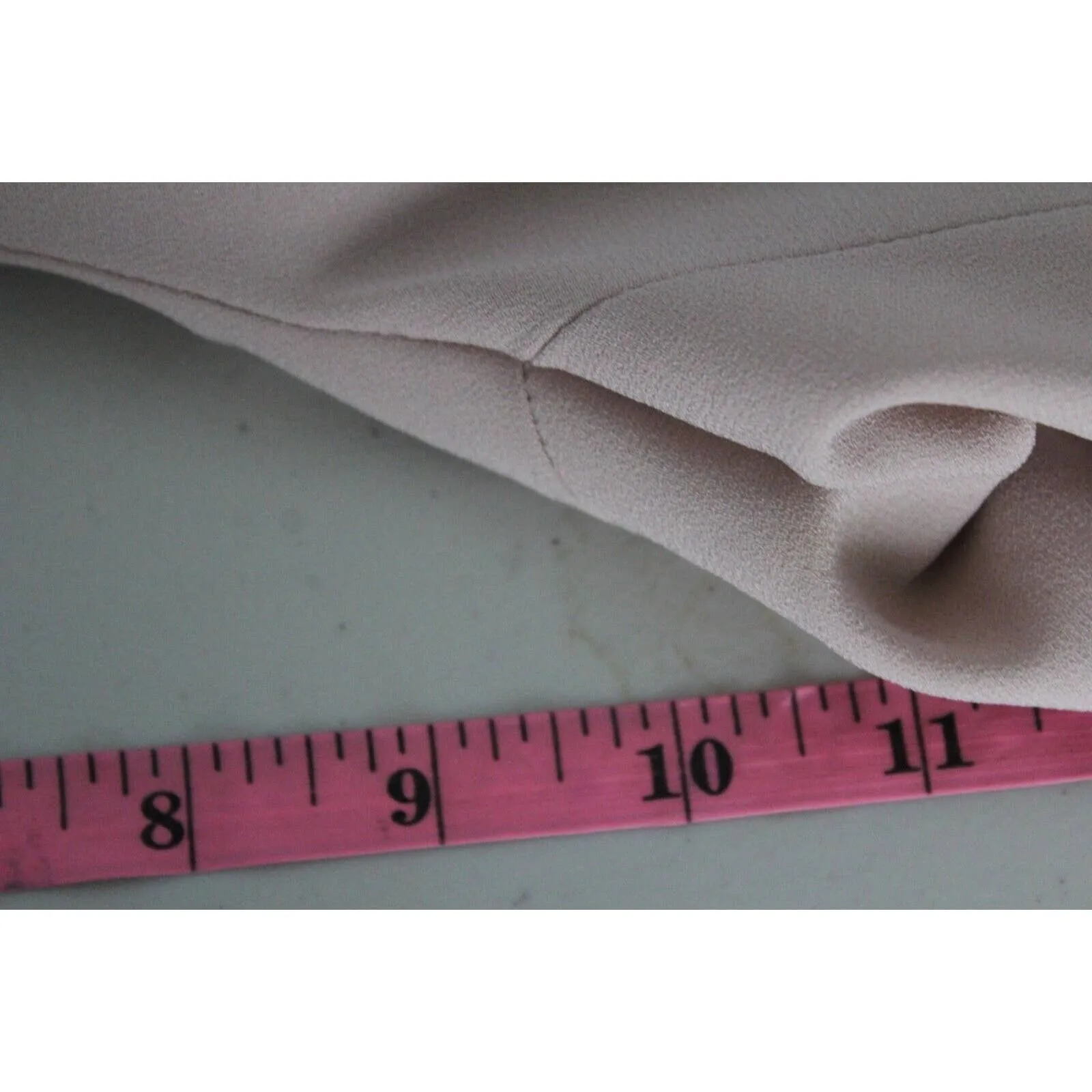 Babaton Ateler Pant Cohen Size 2 Pink Tan Pull-On High Rise Fleece Slim Women - Image 10