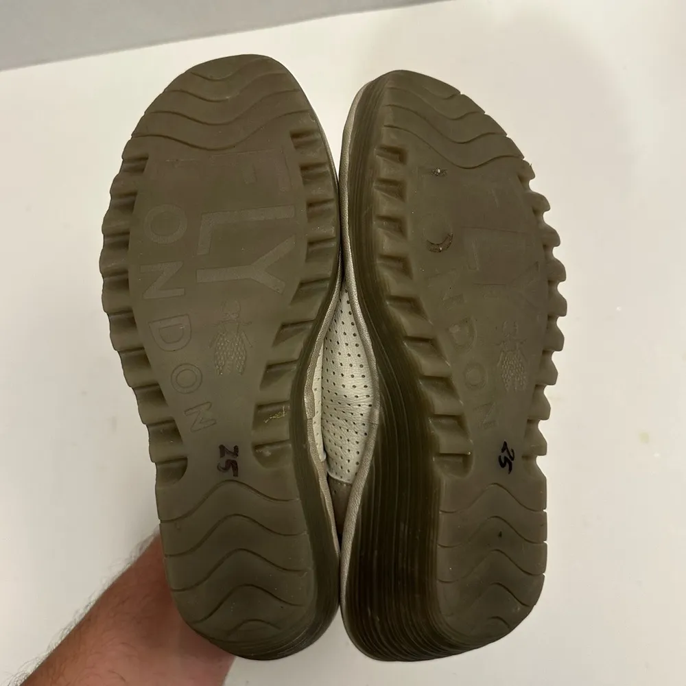 Fly London Yuta Women's Platform Wedge | Open Toe | Lace Up Sandal Size EU 39 - Image 6