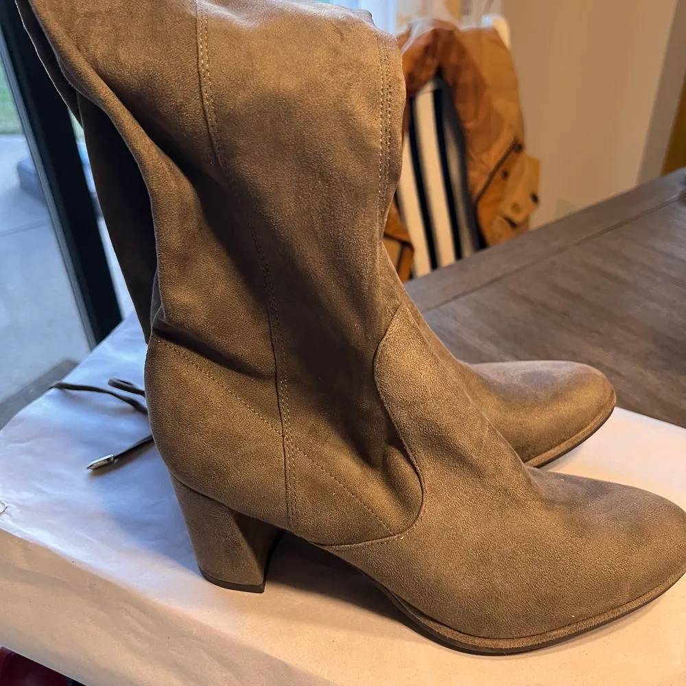 Mark Fischer LTD Alinda Over the Knee‎ Heel Boots - Image 2