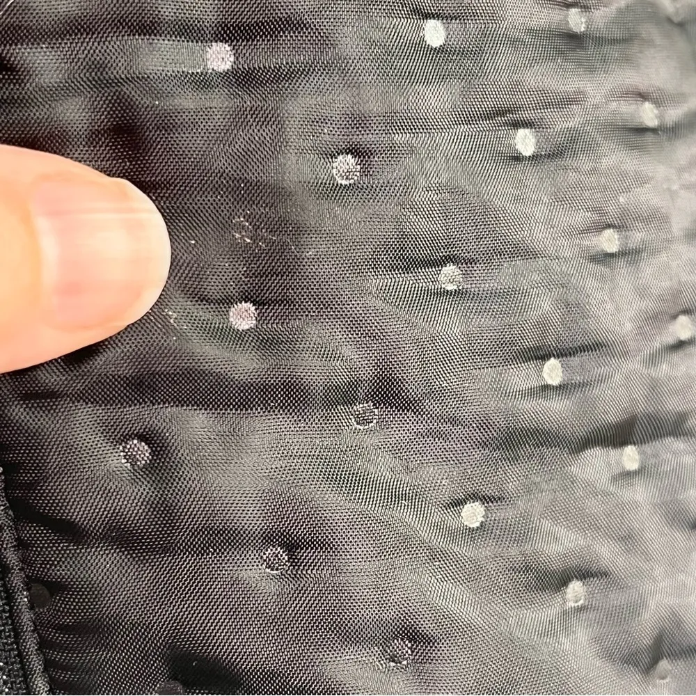 Anne Fontaine Womens Size 1 Jacket Felicia 2 Black Short Quilted Full Zip - Image 5