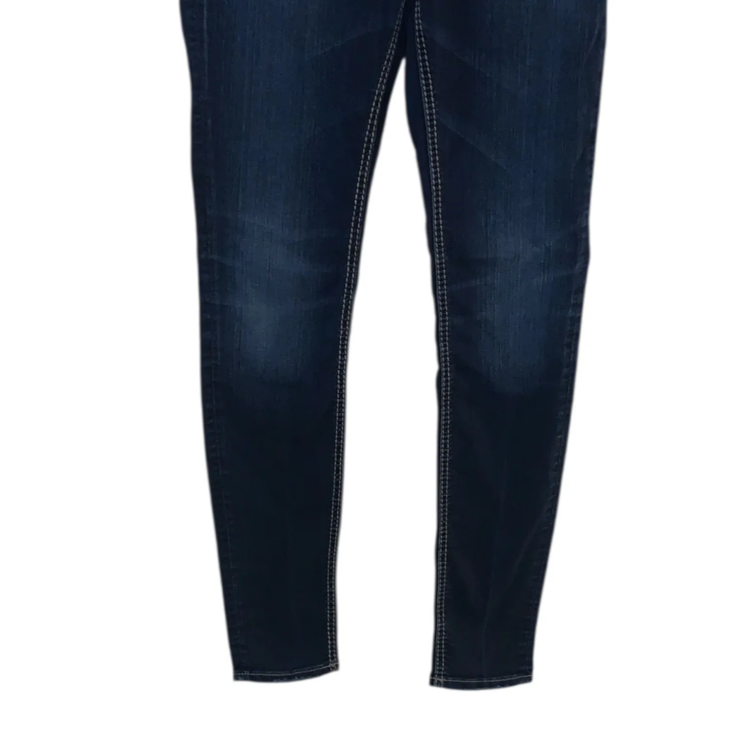 Silver Suki Mid Super Stretch Super Skinny Jeans Embroidered Pockets 26X31 - Image 3