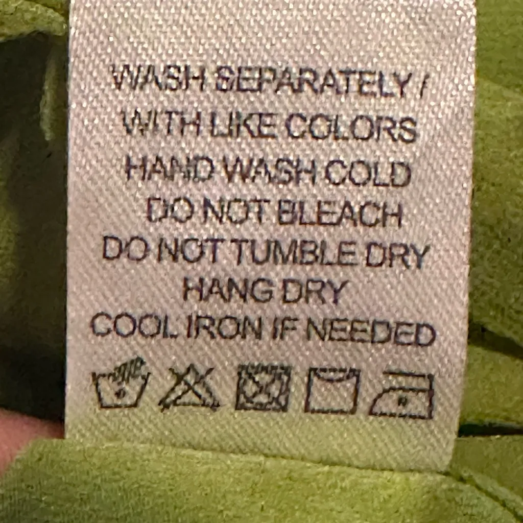 NWT Lovers and Friends Caputo Crop Top in Grassfed Green Size Small Frilly - Image 8