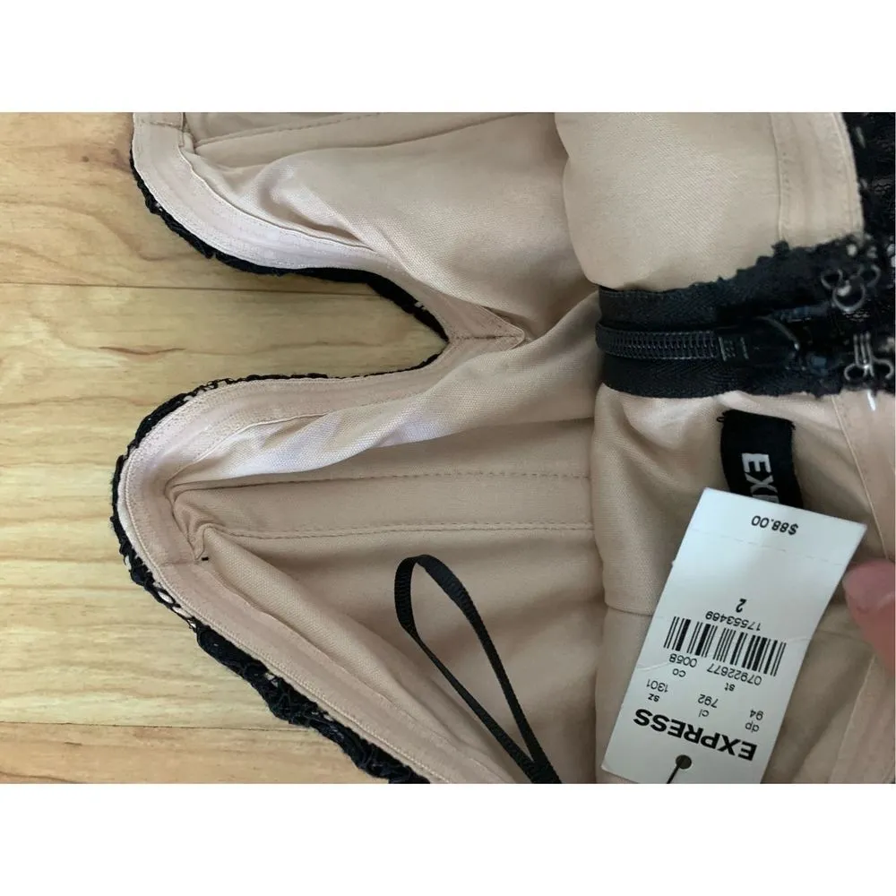 lace black romper size 2 long pant suit - Image 2