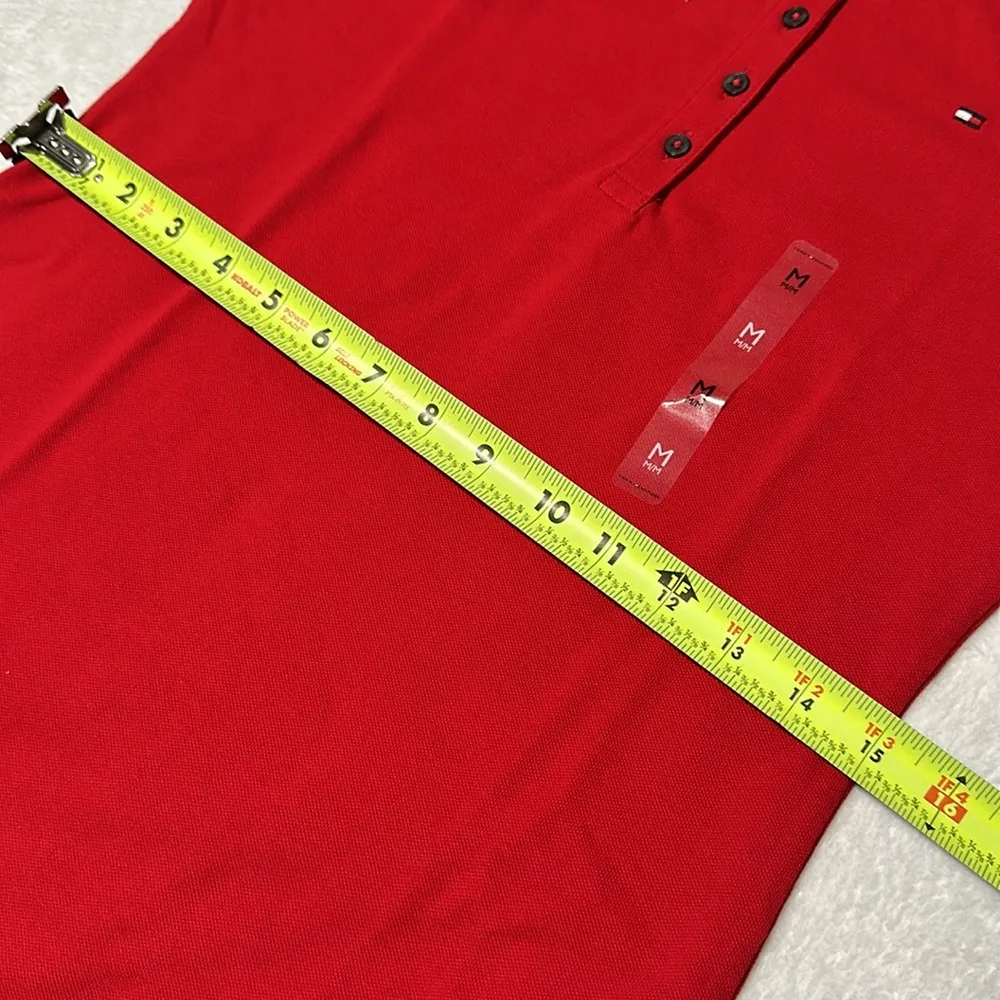 TOMMY HILFIGER
Women's slim Heritage polo shirt Red-M - Image 8