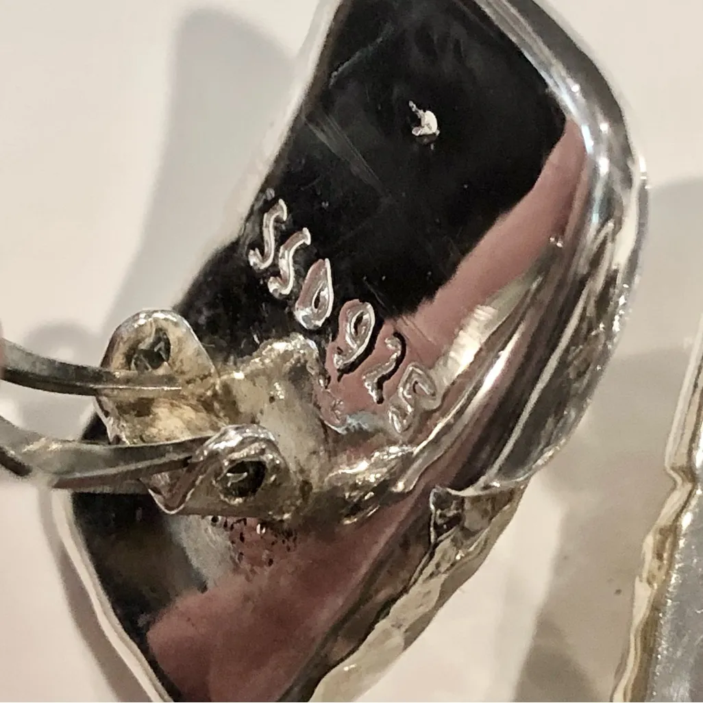 SIMON SEBBAG Sterling Silver Vermeil Clip On Earrings Gold - Image 11