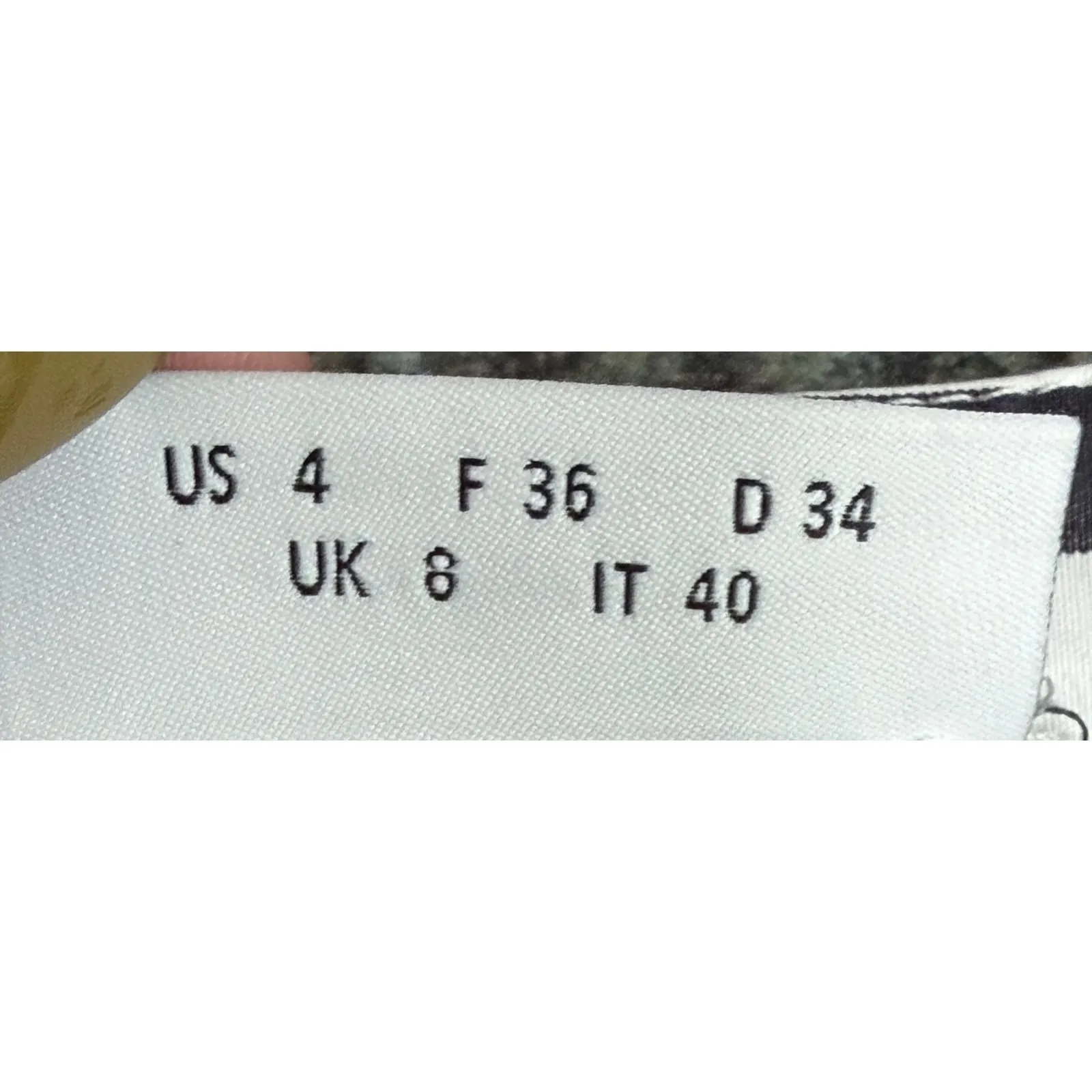 Akris Punto Striped Long Sleeve Tunic Top Black White Button‎ Detail US 4 - Image 5