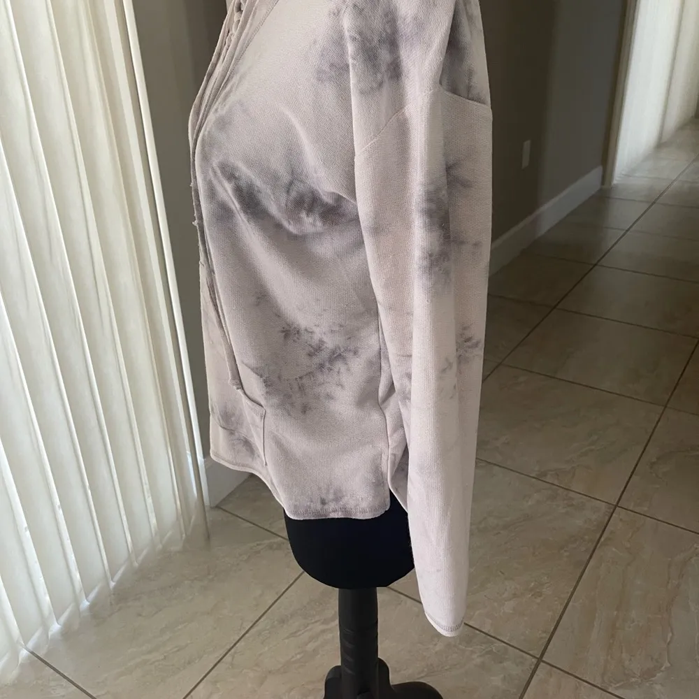 Knox Rose Tie-Dye Lace-Up Hoodie - Sz Small - Image 4