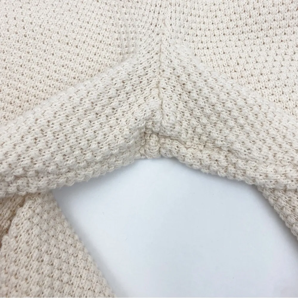 Free People Beach Hailee Sweater Knit High Rise Jogger Lounge Pants: Powder Sand - Image 10