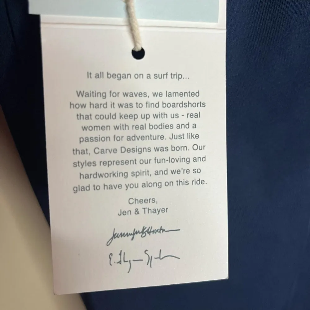 Carve Designs Women's La Jolla Navy Medium Wet Dry Swim Dress - Image 6