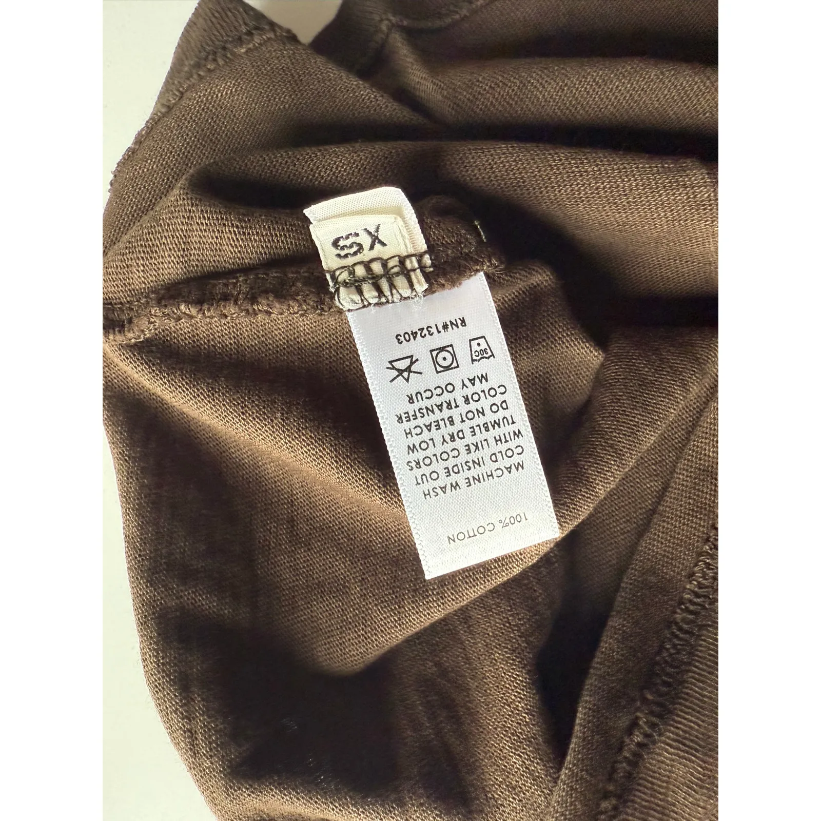 $113 New Cotton Citizen Tokyo Tank - Brown - XS - Image 5