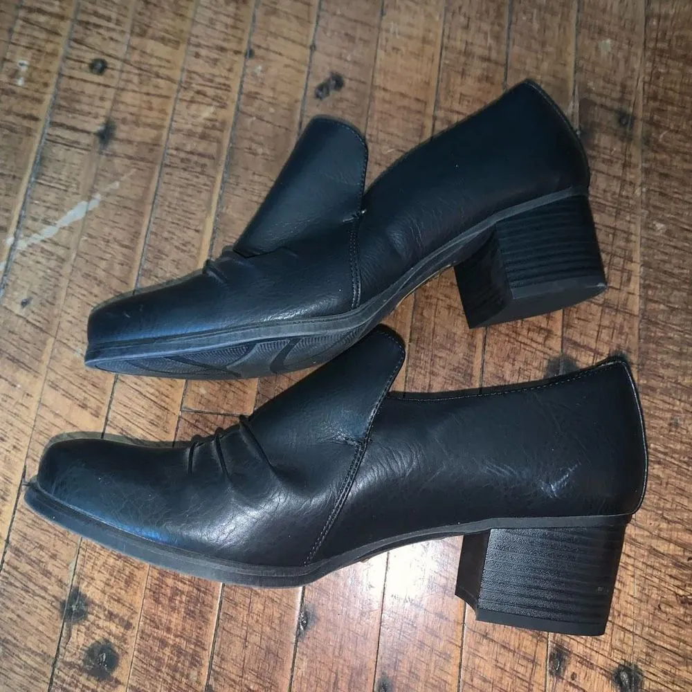 Natural Soul slip on black ortho arch support pumps 8.5 shoes - Image 3