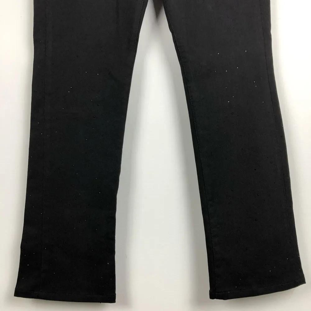 Ralph Lauren Black Label 867 Rhinestone Straight Leg Jeans 30 - Image 9