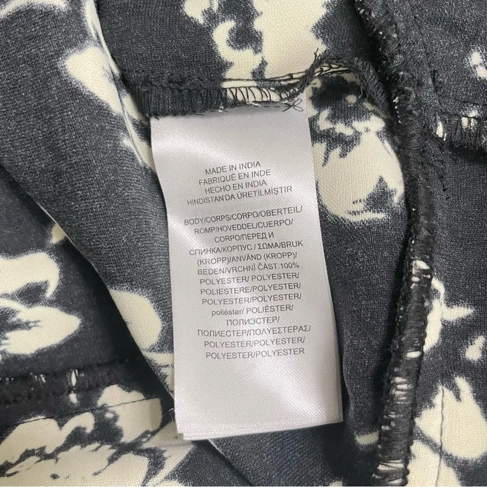 Polo Ralph Lauren Floral Black and Cream ruffle skirt size 4, Spring, Summer - Image 12