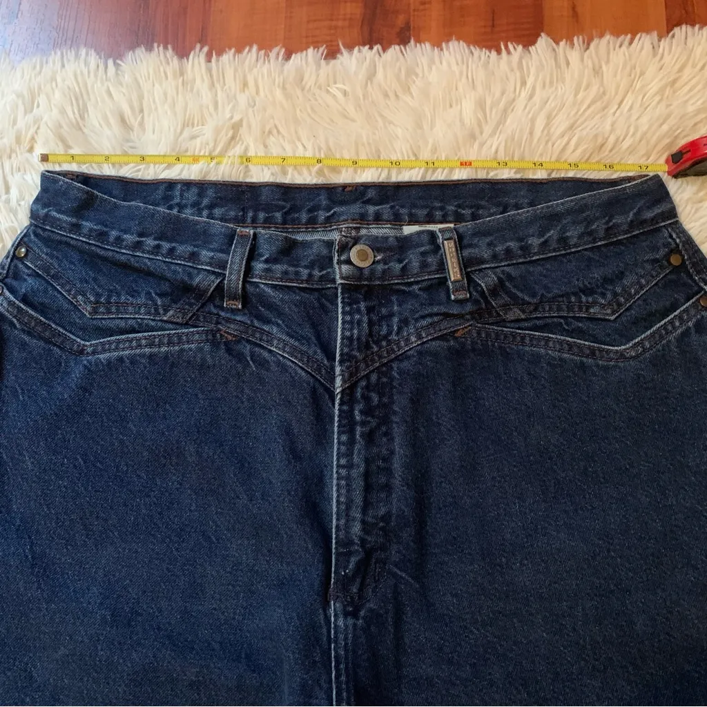 Vintage Rocky Mountain High Waisted Denim Jeans Rockies - Image 9
