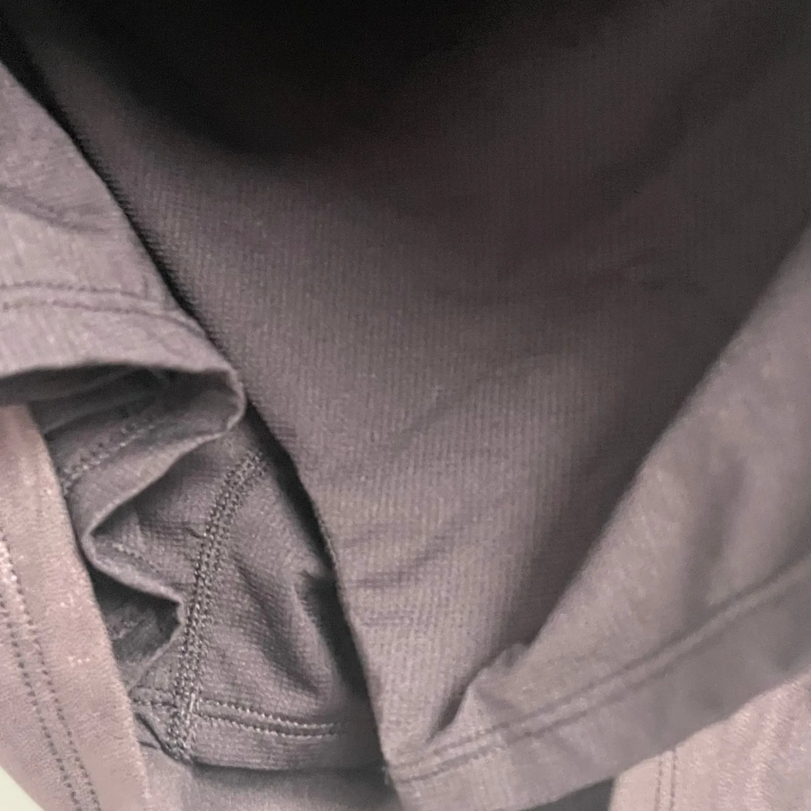 Halara Ruched Skirt Shine Size Large NEW Black Attached Shorts Athleisure Comfy - Image 3