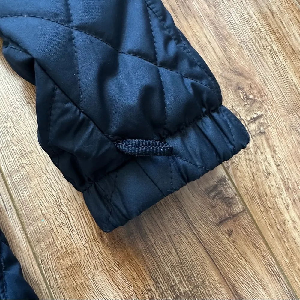 Columbia Vertex Jacket Womens Small Black Quilted Fleece Lined Interchange Core - Image 4