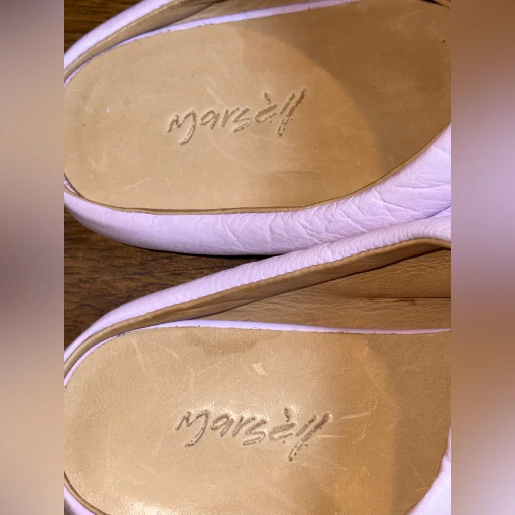 Marsèll Gorilla Slip On Leather Mules Purple Size 6 - Image 6